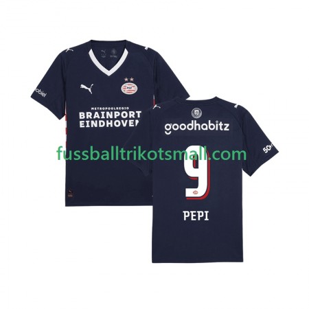 Fußballtrikots PSV Eindhoven Ricardo Pepi 9 2025-2026 Kurzarm Auswärts-trikot kaufen